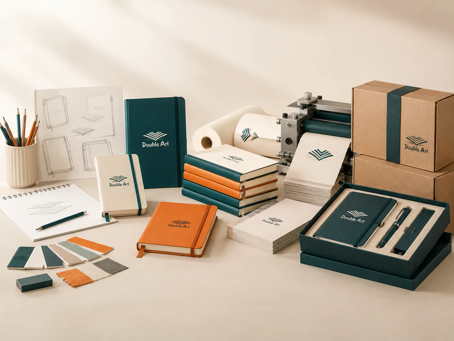 Double Art defter ve promosyon ürünleri üretim çözümleri