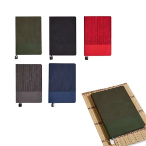Fitilli Yumuşak Kapaklı Logo Baskılı Tarihsiz Defter