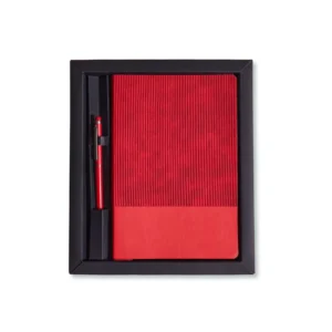 Fitilli Yumuşak Kapaklı Defter ve Kalem Seti