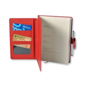 Kartlıklı Fonksiyonel Logo Baskılı Tarihsiz Defter