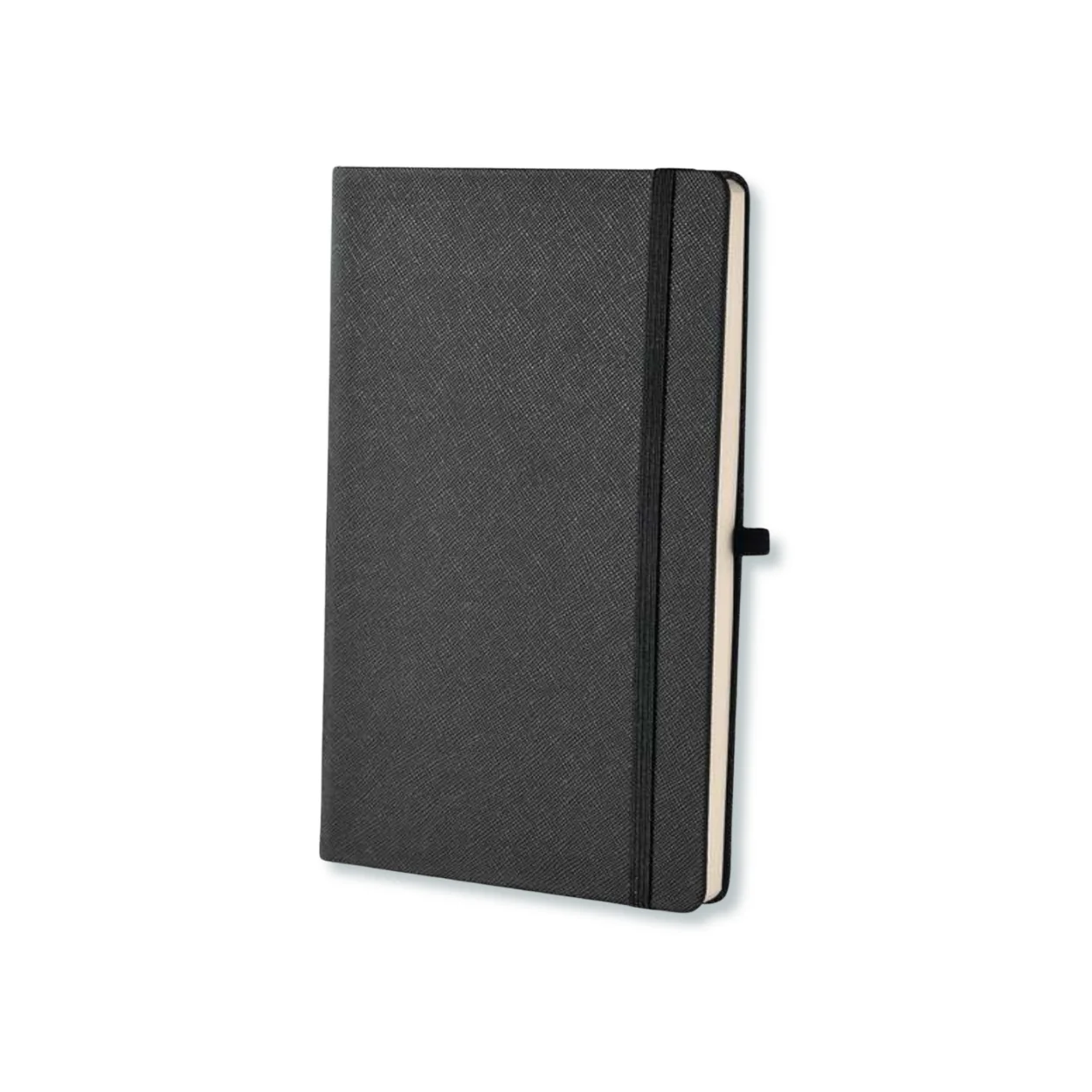 Lastikli Sert Kapaklı Logo Baskılı Tarihsiz Defter