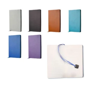 Mini Cep Boy Yumuşak Kapaklı Logo Baskılı Tarihsiz Defter