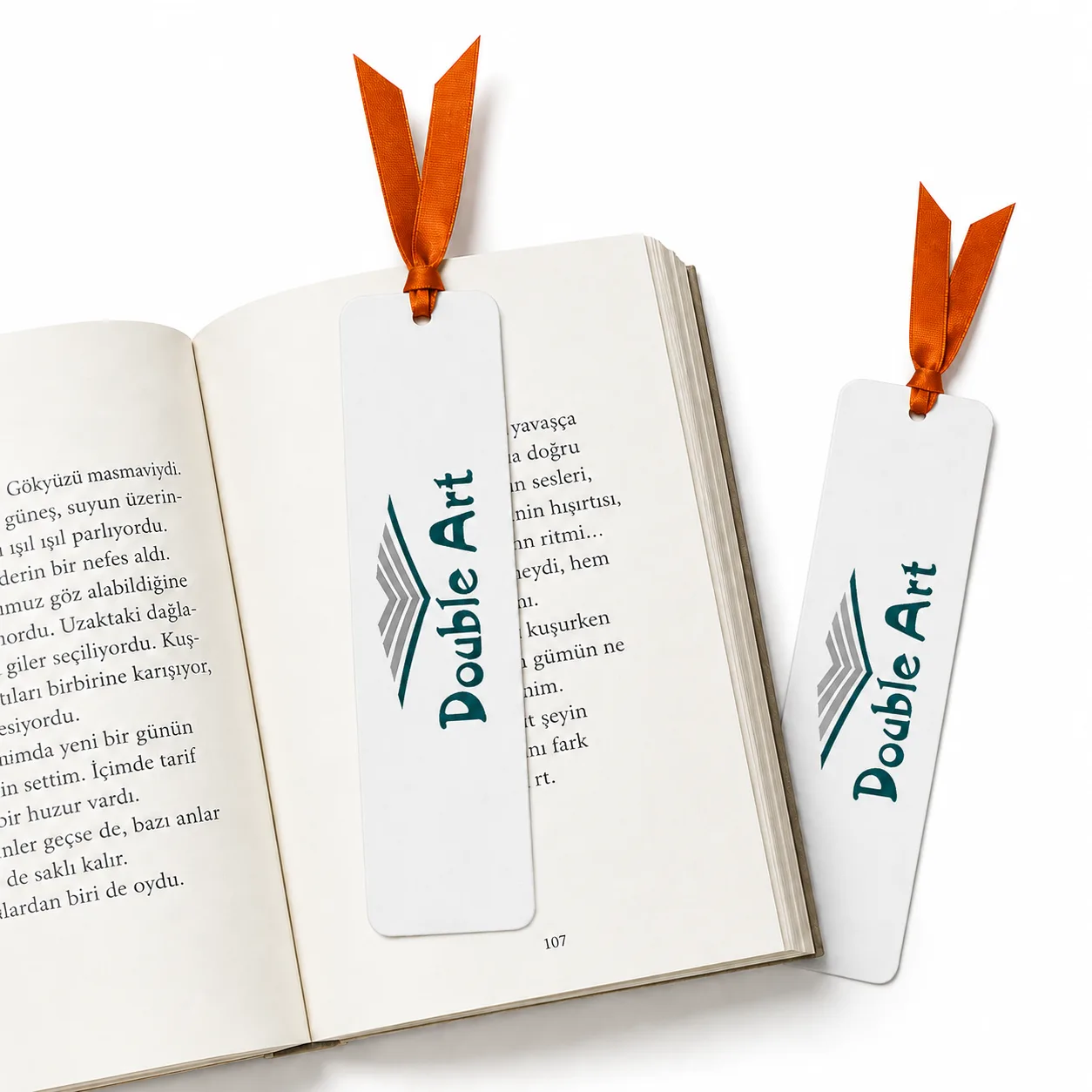 Özel Tasarım Kitap Ayracı Baskısı