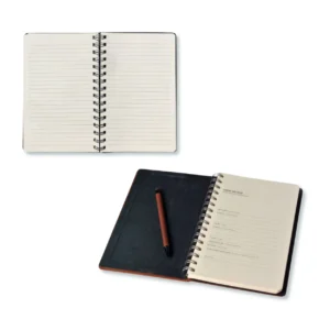 Spiralli Sert Kapaklı Logo Baskılı Tarihsiz Defter