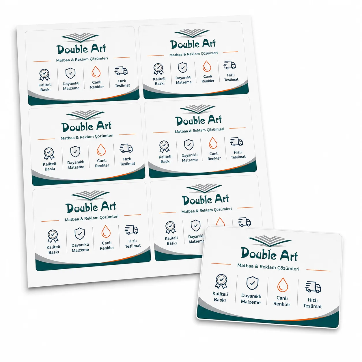 Tabaka Sticker Baskısı
