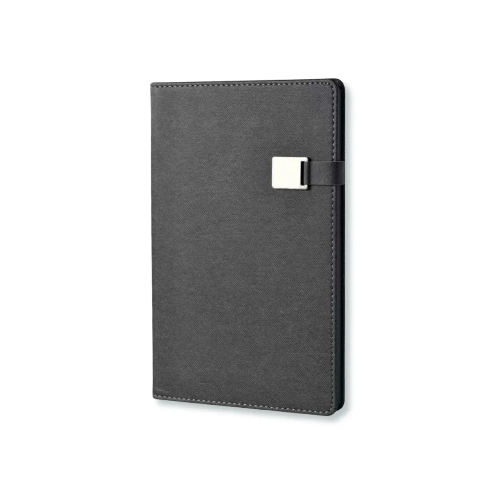 Tokalı Sert Kapaklı Logo Baskılı Tarihsiz Defter