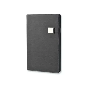 Tokalı Sert Kapaklı Logo Baskılı Tarihsiz Defter